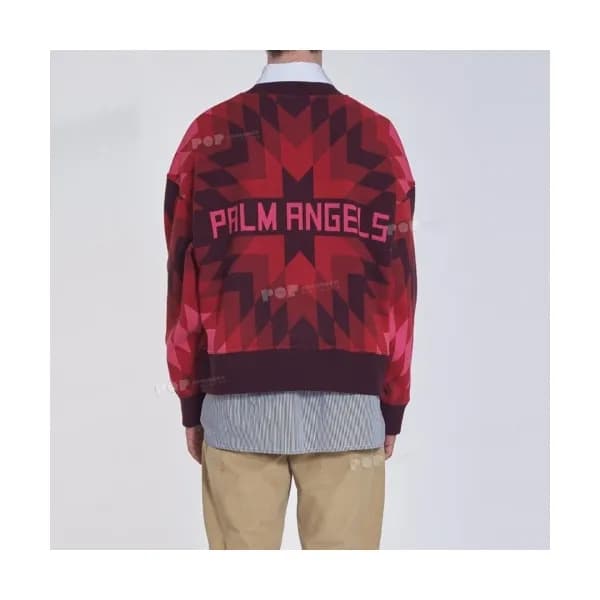 [팜 엔젤스]Palm Angels 2020 Mens Logo Crew-neck Sweate… - 1