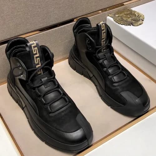 Versace 2021 Men's Leather Sneakers - 베르사체 202… - 1