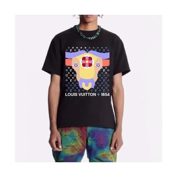 [루이비통]Louis vuitton 2021 Mm/Wm Logo Short Sleeved … - 1