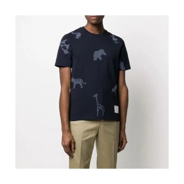 [톰브라운]Thom Browne 2021 Mens Casual Short Sleeved T… - 1