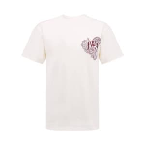 JW Anderson Mens Tshirts Ivory - JW 앤더슨 2021 남성 캐쥬…