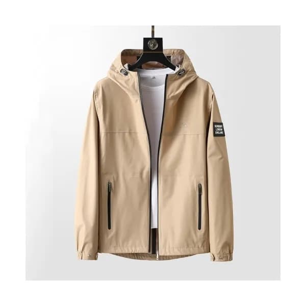 Burberry 2021 Mens Classic Casual Jackets Beige - … - 1