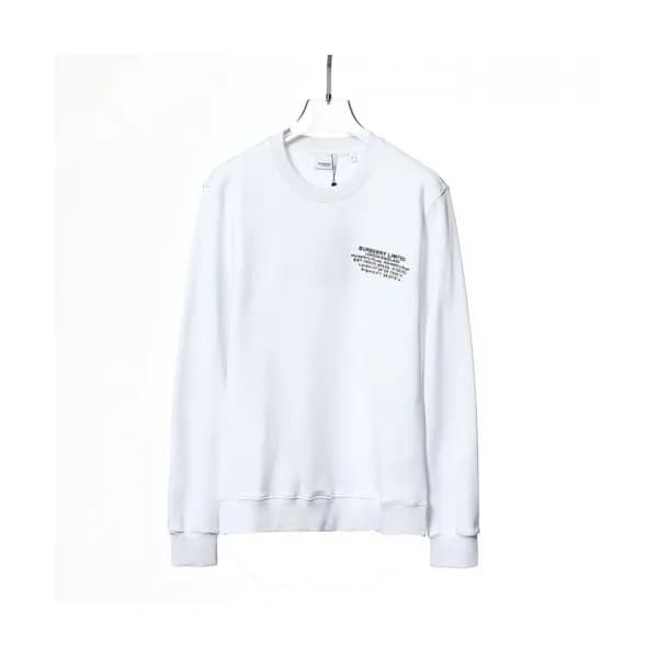Burberry Mm/Wm Logo Casual Cotton Tshirts White -… - 1