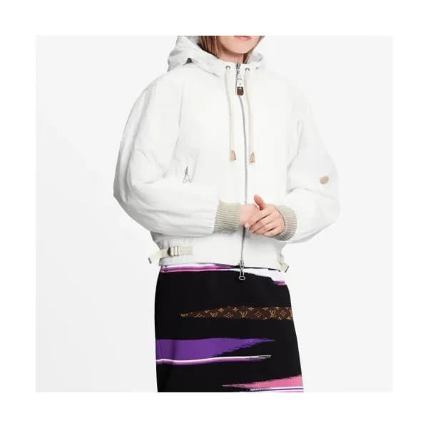 Louis vuitton Womens Down Jacket - 루이비통 여성 로고 다운 자… - 1