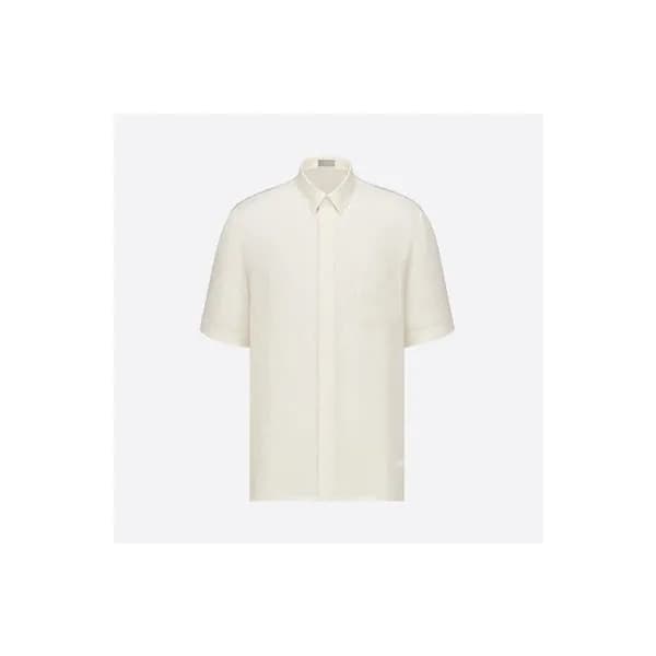 디올 남성 아이보리 폴로 반팔티 - Mens Ivory Tshirts - dio01790x - 1