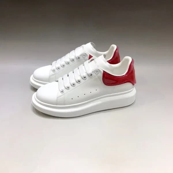 알렉산더맥퀸 남/녀 레드탭 스니커즈 - Unisex Red Sneakers - alx013… - 1
