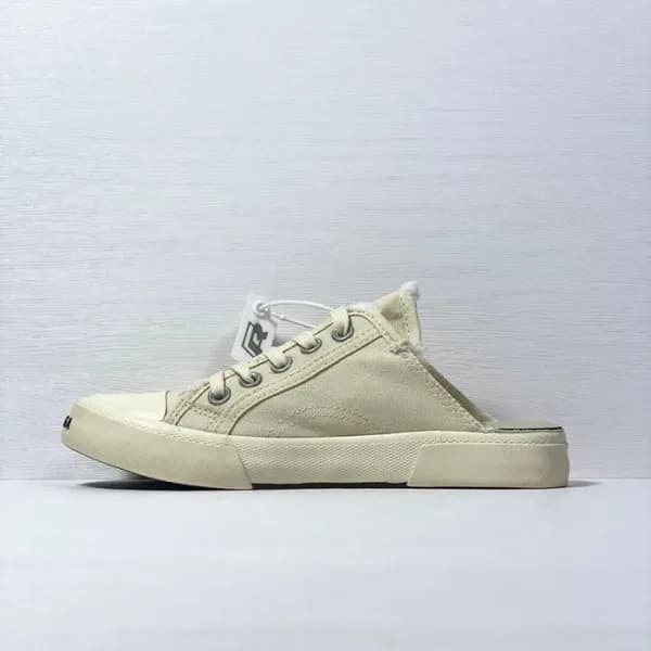 발렌시아가 남/녀 클래식 아이보리 스니커즈 - Unisex Ivory Sneakers - … - 1