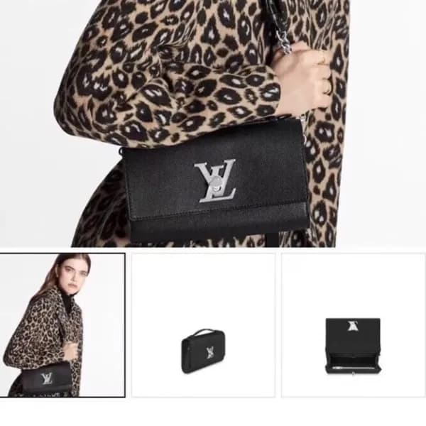루이비통 여성 블랙 숄더백 - Louis vuitton Womens Black Should… - 1