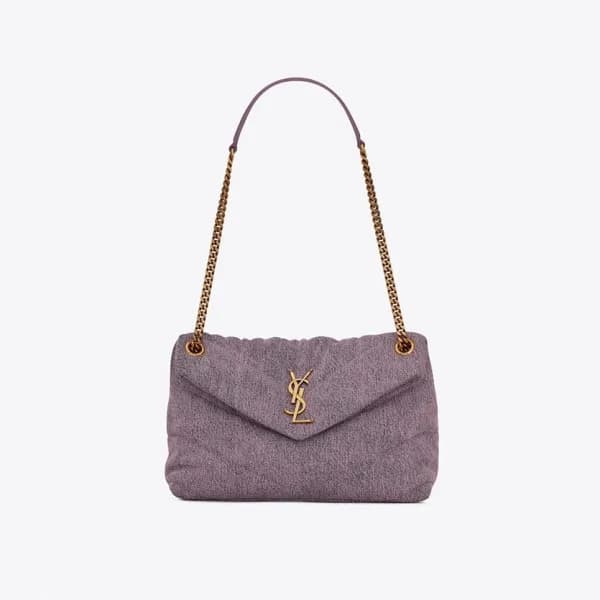 입생로랑 여성 퍼플 숄더백 - Saint Laurent Womens Purple Shoul… - 1