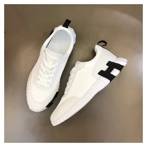 에르메스 남성 화이트 스니커즈 - Hermes Mens White Sneakers - he… - 1