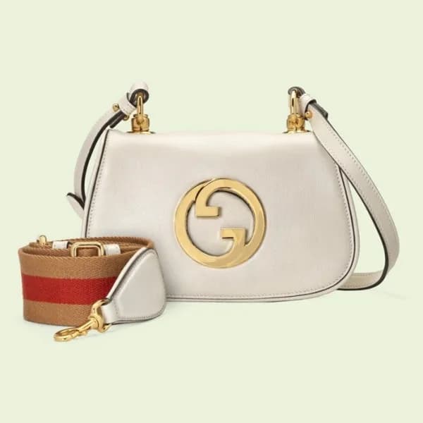 구찌 여성 화이트 숄더백- Gucci Womens White Shoulder Bag - g… - 1