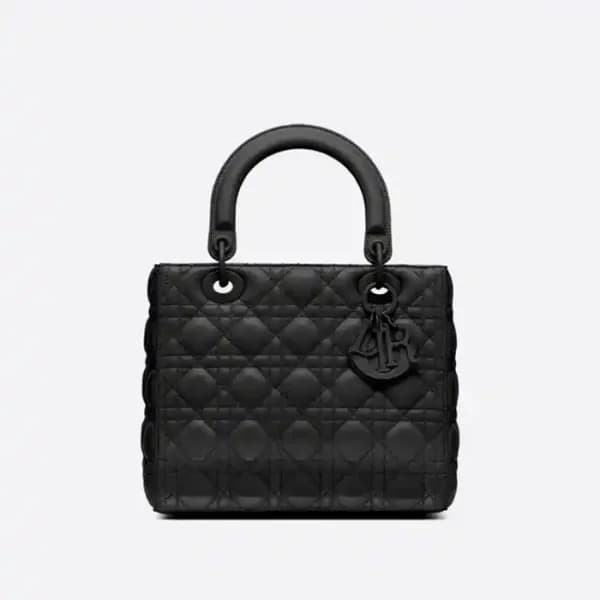 디올 여성 블랙 레이디백 - Dior Womens Black Lady Bag - di390… - 1