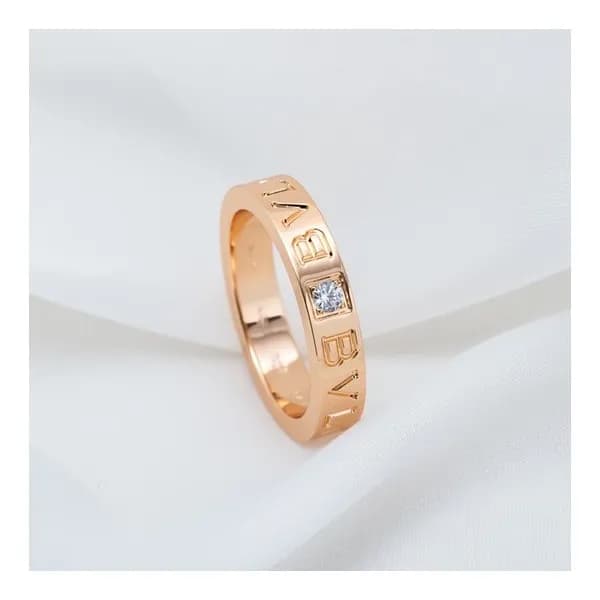 불가리 여성 로즈 골드 반지 - Bvlgari Womens Rose Gold Ring - … - 1