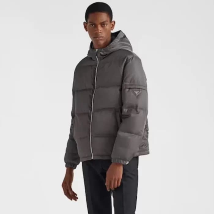 프라다 남성 그레이 다운 패딩 - Prada Mens Gray Down Padding - … - 1