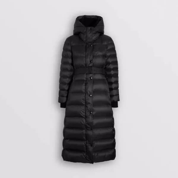 버버리 여성 블랙 롱패딩 - Burberry Womens Black Long Padding… - 1