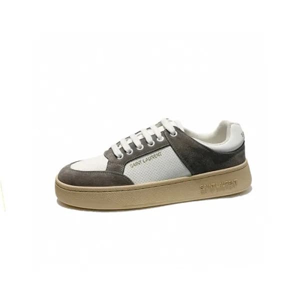입생로랑 남/녀 그레이 스니커즈 - Saint Laurent Unisex Gray Snea… - 1