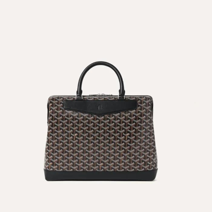 고야드 남성 블랙 시스알팡 서류가방 - Goyard Mens Cisalpang Tote B… - 1