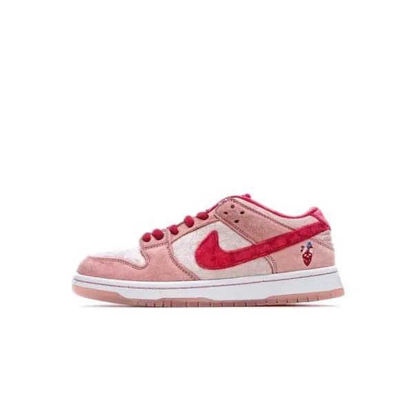 나이키 남/녀 핑크 스니커즈 - Nike SB Dunk Low Unisex Sneakers… - 1