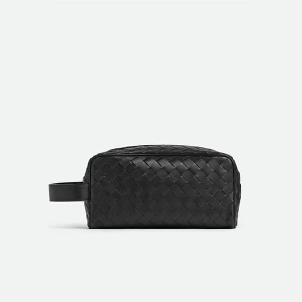 보테가베네타 남성 블랙 파우치 - Bottega Veneta Mens Black Pouch… - 1