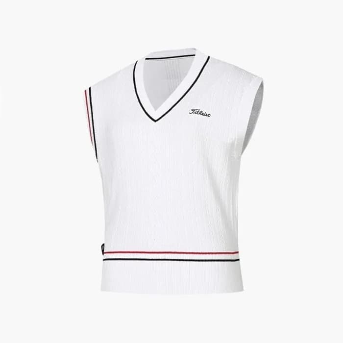 [Titleist] 타이틀리스트 여성 케이블 패턴 베스트 - gol917x - 1