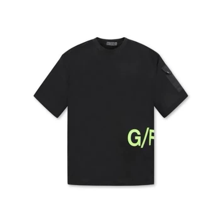 [G/FORE] 지포어 남성 하이브리드 우븐 믹스 오버핏 티셔츠 - gol1216x - 1