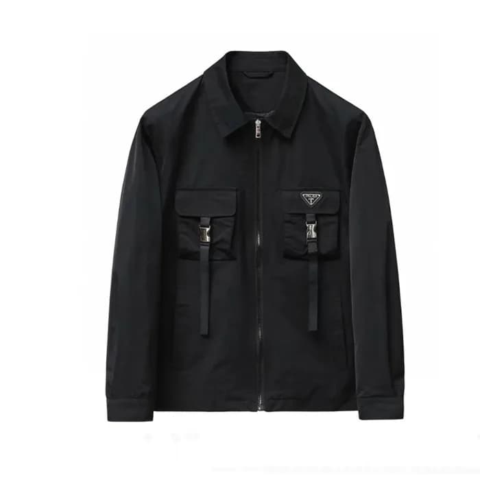 프라다 남성 모던 블랙 자켓 - Prada Mens Black Jackets - prc20… - 1