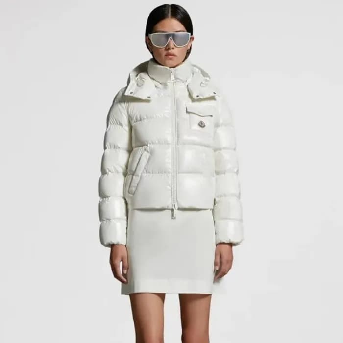 몽클레어 여성 안드로 화이트 패딩 - Moncler Womens Amdro Padding … - 1