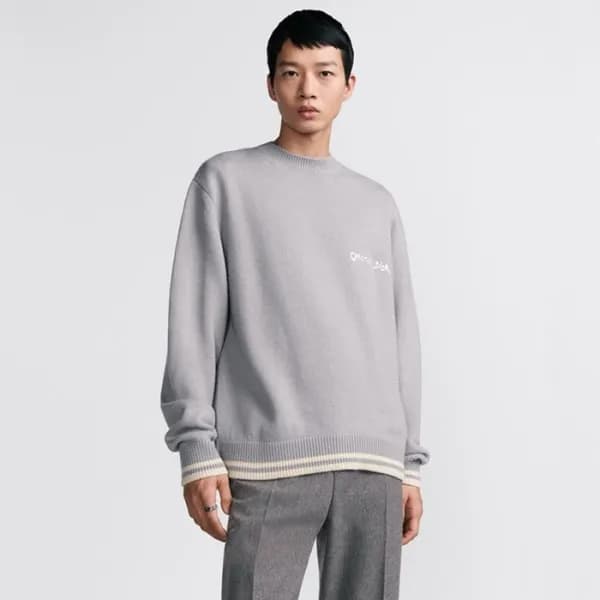 디올 남성 라운드 스웨터 - Dior Mens Round Knitwear - dic3038… - 1
