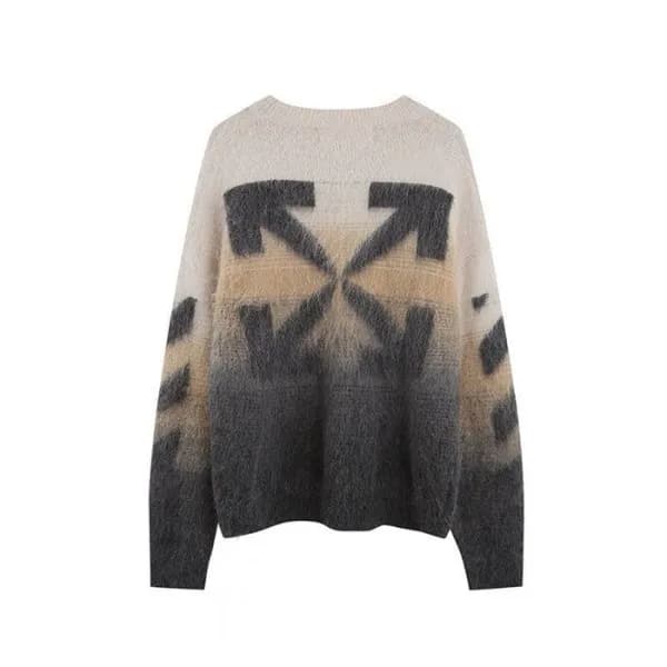 오프화이트 남성 라운드 니트 - Off-white Mens Round Knitwear - … - 1