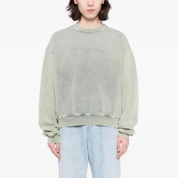 알렉산더왕 남/녀 라운드 맨투맨 - Alexander wang Unisex Round Ts… - 1