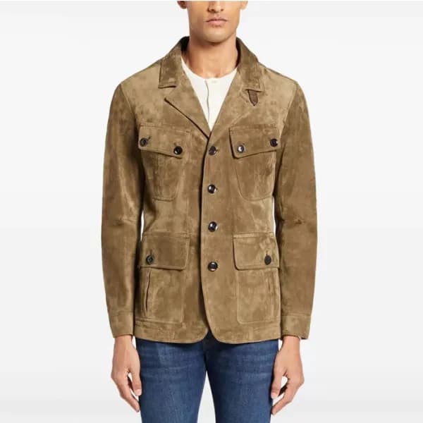 톰포드 남성 가죽 자켓 - Tom Ford Mens Leather Jacket - toc4… - 1