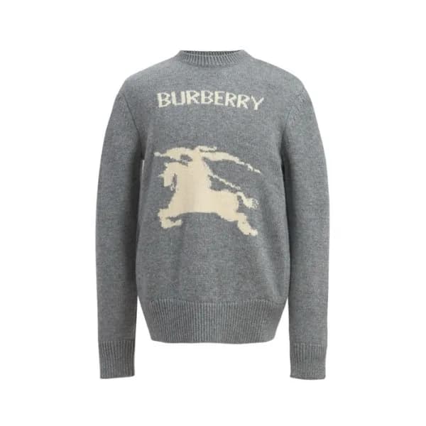 버버리 남성 라운드 스웨터 - Burberry Mens Round Sweater - buc… - 1