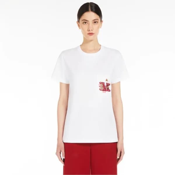 막스마라 여성 크루넥 반팔티 - Maxmara Womens Round Tshirt - ma… - 1