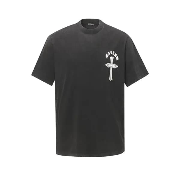 크롬하츠 남성 라운드 반팔티 - Chrom Hearts Mens Round Tshirt -… - 1