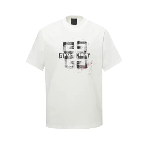 지방시 남성 라운드 반팔티 - Givenchy Mens Round Tshirt - gic5… - 1