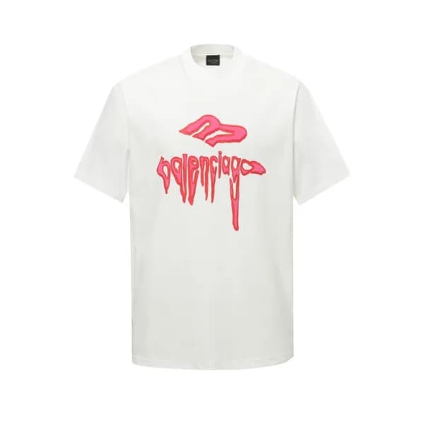 발렌시아가 남성 라운드 반팔 티셔츠 - Balenciaga Mens Round Tshirt… - 1
