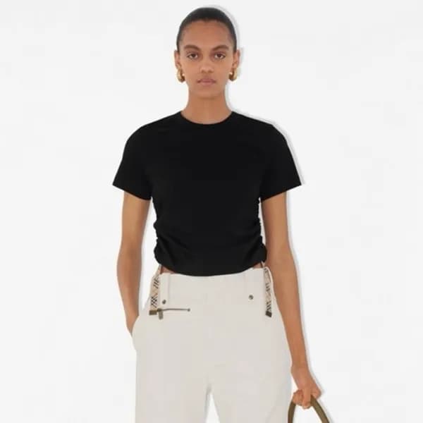 버버리 여성 라운드 반팔티 - Burberry Womens Round Tshirts - … - 1