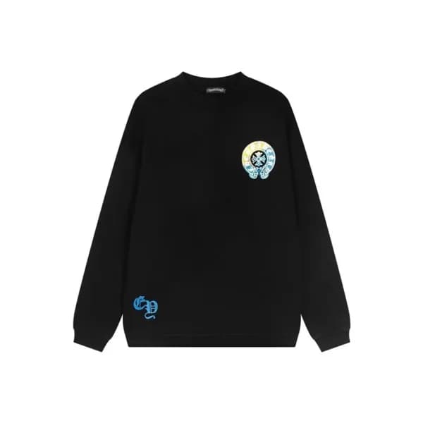 크롬하츠 남성 라운드 맨투맨 - Chrome Hearts Mens Round Tshirt … - 1