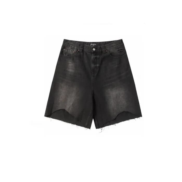 발렌시아가 남성 데님 쇼츠 - Balenciaga Mens Denim Shorts - ba… - 1