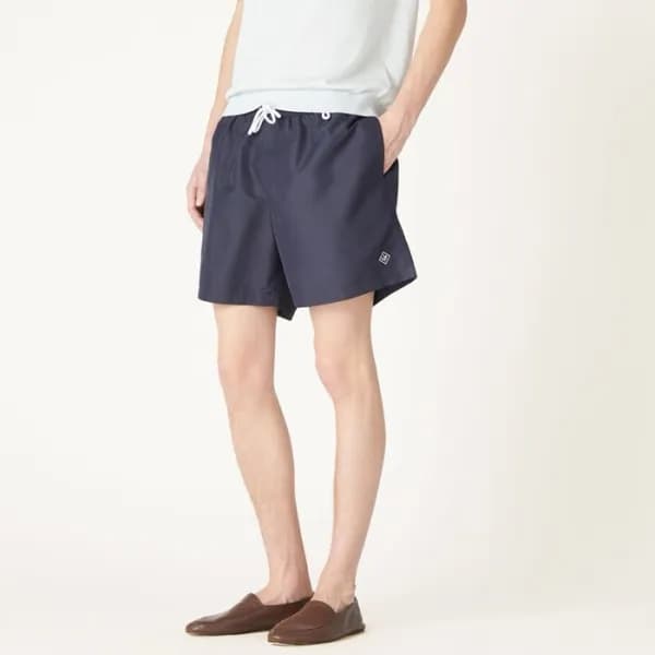 로로피아나 남성 엘라스틱 웨이스트밴드 수영복 - Loro Piana Mens Elastic…