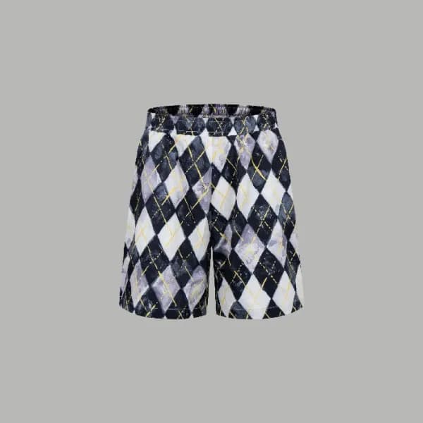프라다 남성 삼각 로고 쇼츠 - Prada Mens Casual Shorts - prc73… - 1
