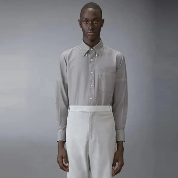 톰브라운 남성 클래식 셔츠 - Thom Browne Mens Dress Shirts - t… - 1