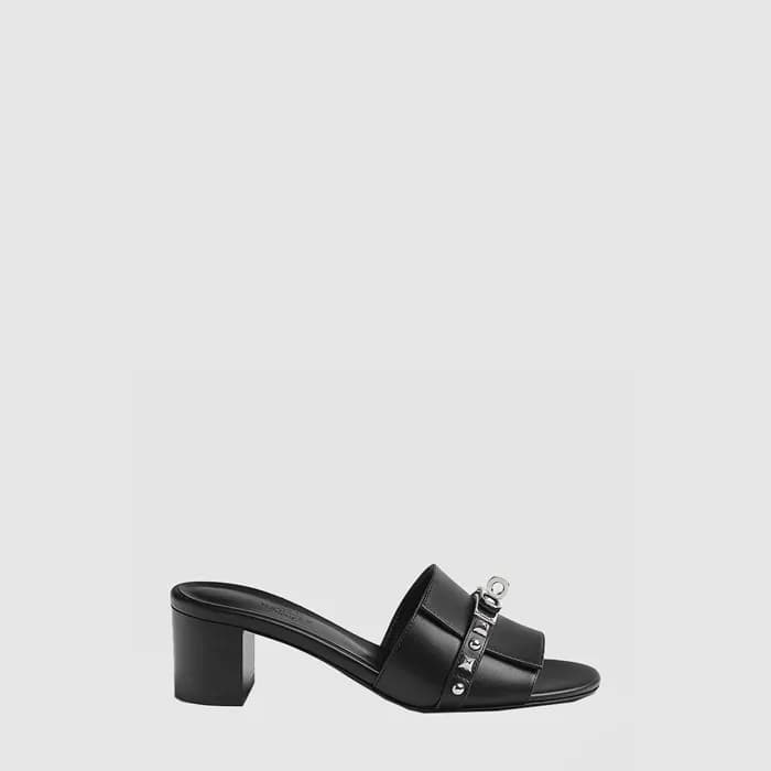 에르메스 여성 지지 50 켈리 버클 뮬 - Hermes Womens Gigi 50 Kell… - 1