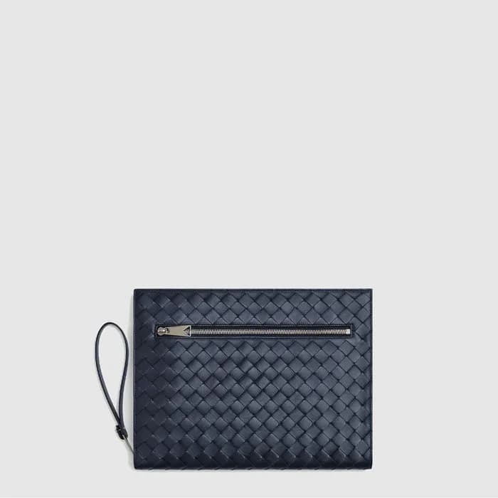 보테가베네타 남성 미디엄 인트레치아토 도큐먼트 케이스 - Bottega Veneta Men… - 1
