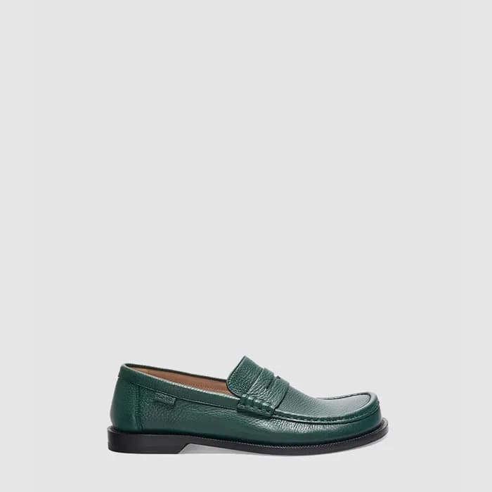로에베 남성 사슴 가죽 캄포 로퍼 - Loewe Mens Deerskin Campo Loa… - 1