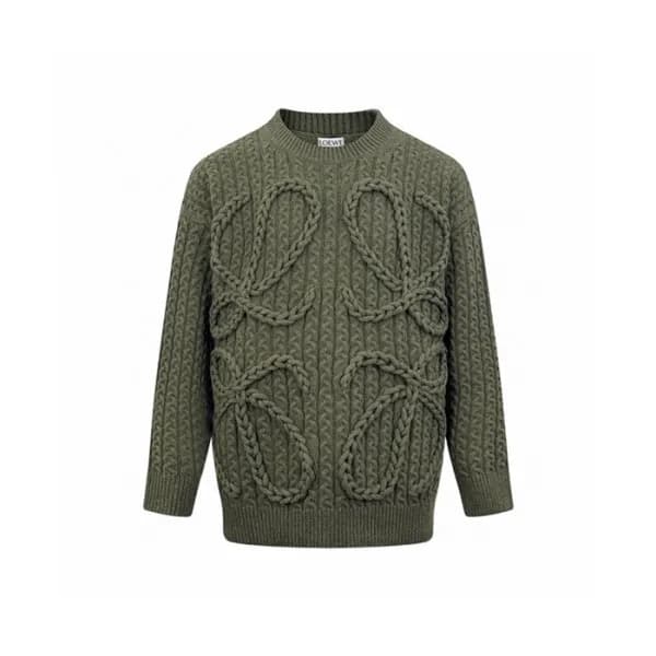 로에베 남성 라운드 스웨터 - Loewe Mens Round Sweater - loc970… - 1