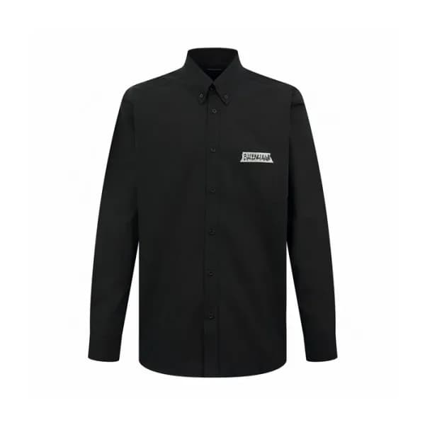 발렌시아가 남성 베이직 셔츠 - Balenciaga Mens Basic Shirts - b… - 1