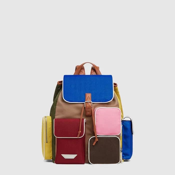 보테가 베네타 남성 크로스로드 멀티 포켓 백팩 - Bottega veneta Mens Cr… - 1