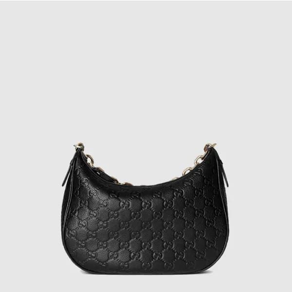 구찌 여성 GG 엠블럼 미디엄 숄더백 - Gucci Womens GG Emblem Medi… - 1