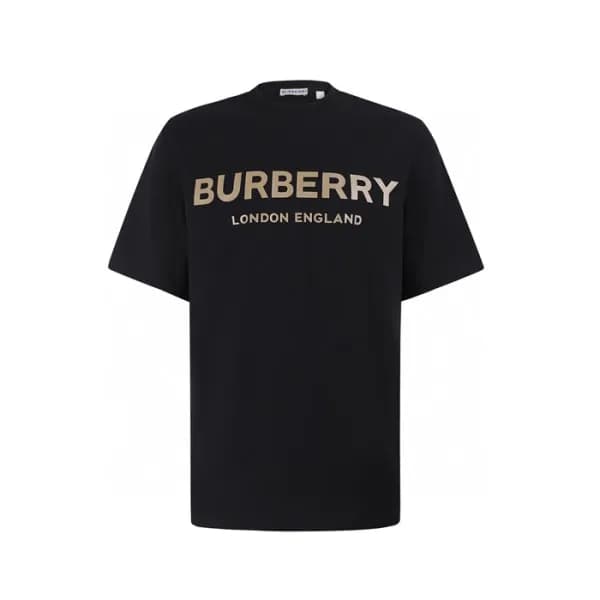 버버리 남성 라운드 반팔 티셔츠 - Burberry Mens Round Tshirt - b… - 1